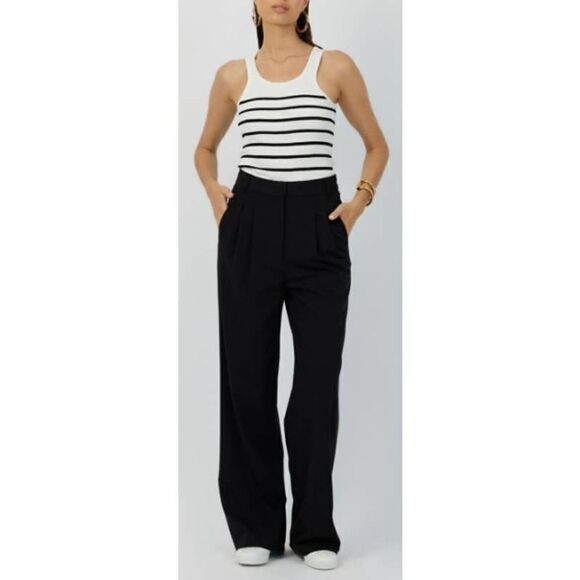 Grey/Ven Revived Tailoring The Maccaden Pleated Trouser Pants NWT Sz. 2 - Picture 1 of 11